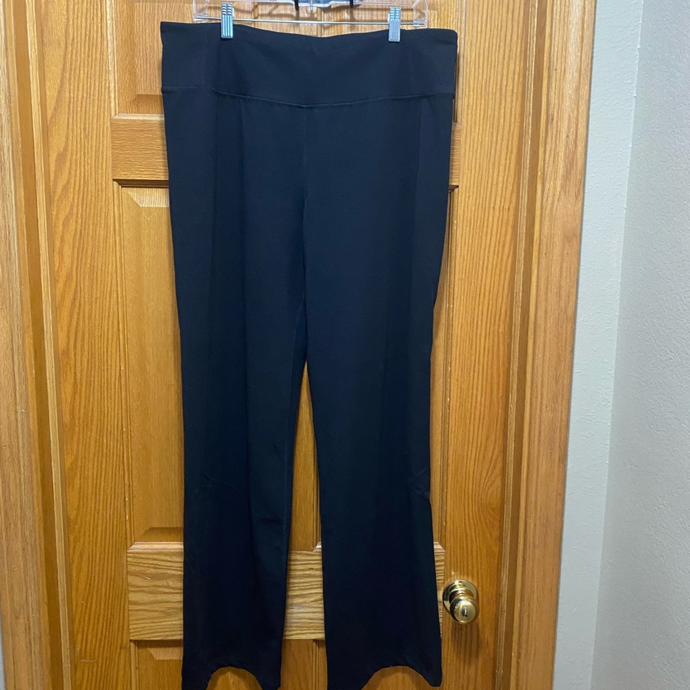 Tangerine Black Flare Women's Pants